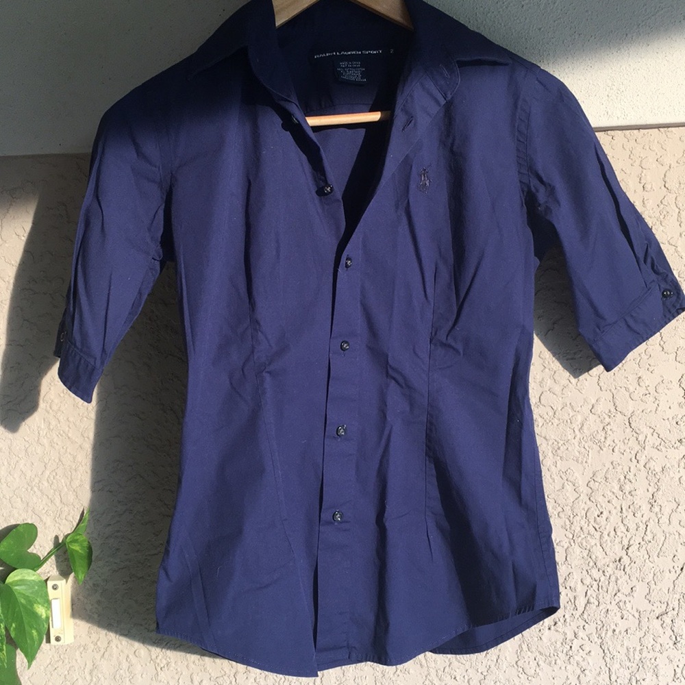 Ralph Lauren sport button down top
